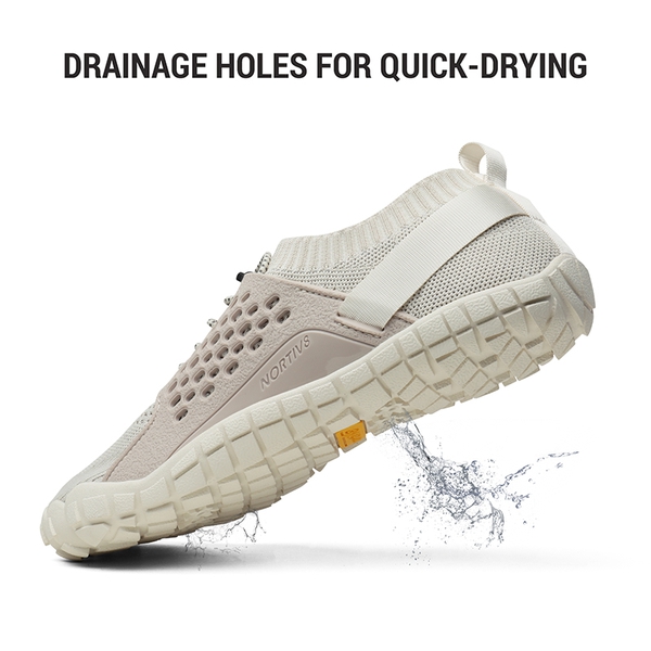 Men's Quick Drying Water Shoes - BEIGE LIGHT GREY - 3